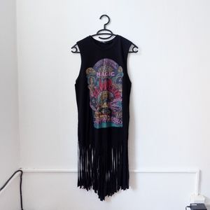 Led Zeppelin Black Muscle Tank Top
